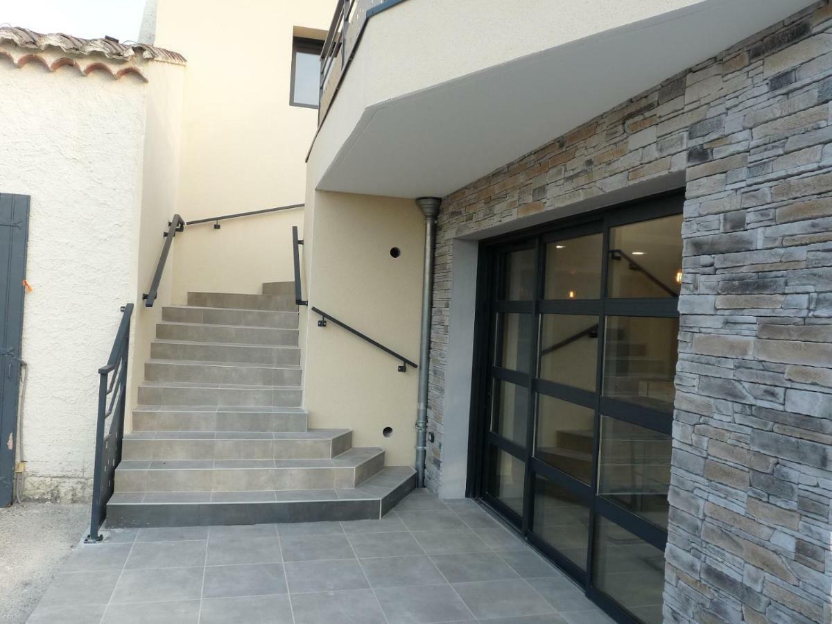 L'Horloge Gourmande Hotel Donzère Exterior foto
